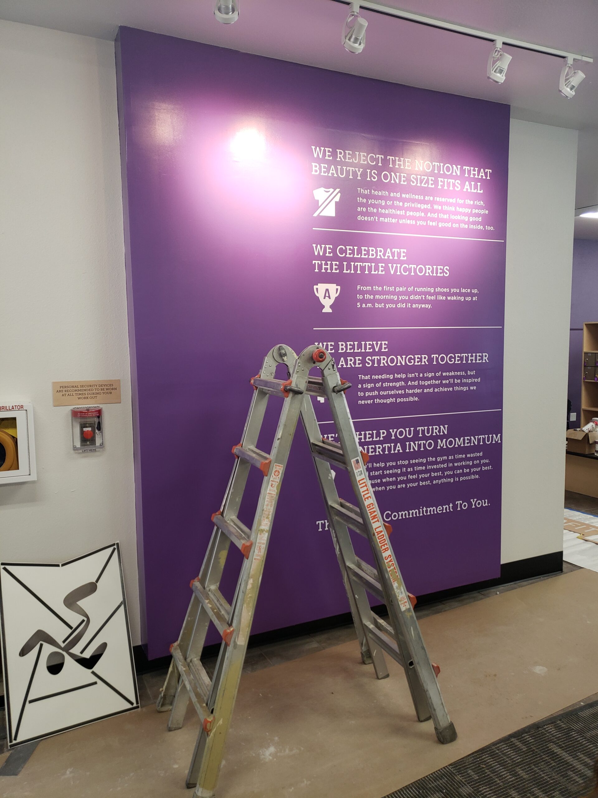Anytime Fitness Graphics