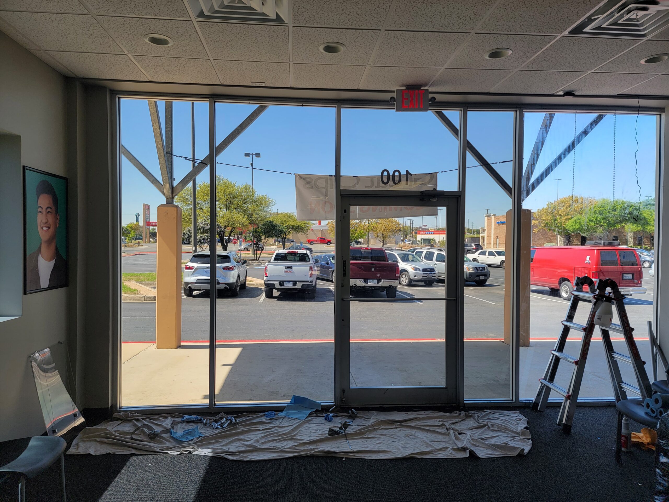 Great Clips Tint Install